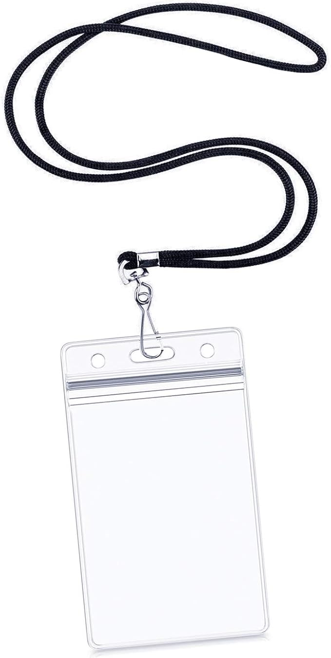 Vertical ID Card Name Tag Badge Holder by Leader+Jin