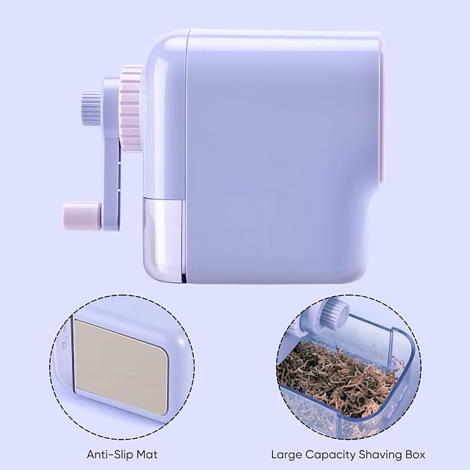 Deli Manual Pencil Sharpener for Classroom, 6.9-11mm No.2 /Colored Pencils - Image 5