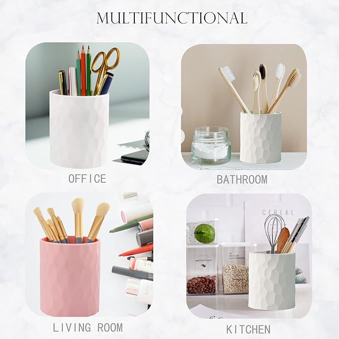 minimaliving Pen Holder, Nordic Style Silicone Waterproof Pencil Holder - Image 4