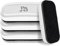 maxtek Magnetic Dry Erase Eraser, Glass Board Erasers, 4 Pack, Glass Board by Maxtek