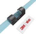 Cable Clips with Strong Self-Adhesive, XIAOXI Cable Management TV PC Wire by ProfessionalCableManager