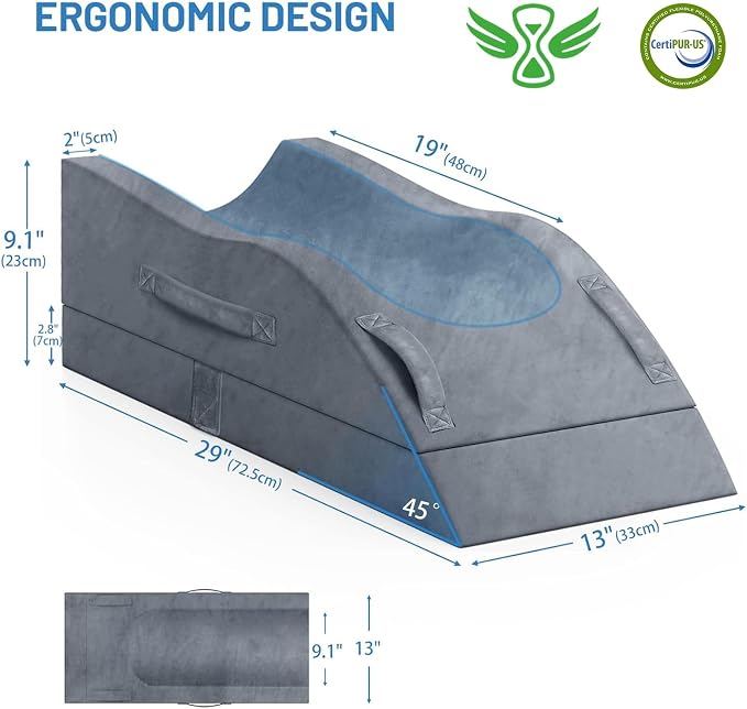 TranquilRelax Leg Elevation Pillows, Wedge Pillow - Image 2