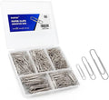 Paper Clips, Premium Silver Paperclip Large Medium and Small, Rustproof Metal by KIAFUM