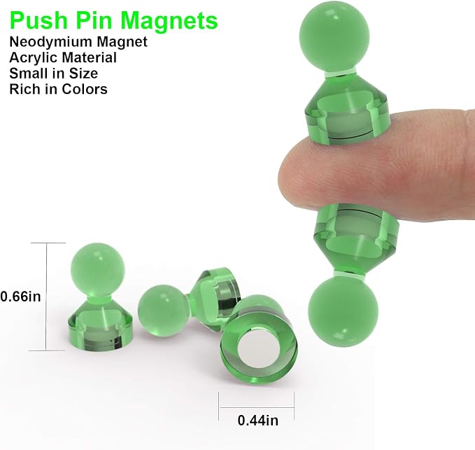 Ant Mag Magnetic Push Pins Strong Push Pin Magnets - Image 2