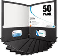 BIBRADAA® 50 Black Folders by BIBRADAA