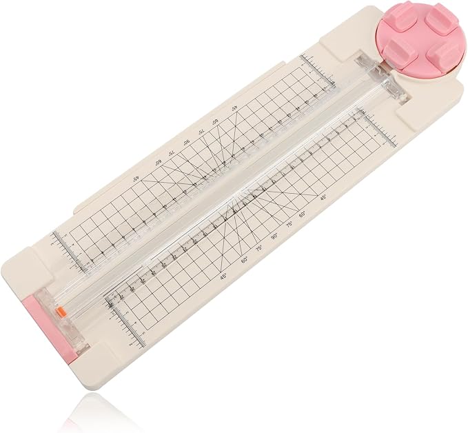 Paper Cutter for Craft, 4-in-1 Paper Trimmer, Perforated & Creasing Blades for - Image 5