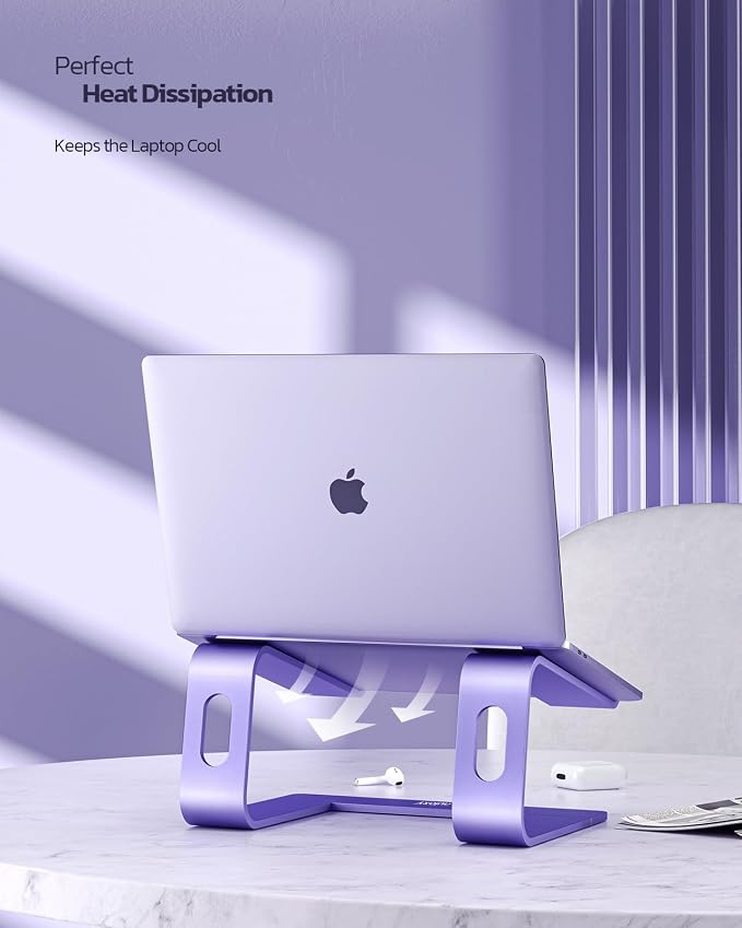Nulaxy Ergonomic Aluminum Laptop Stand - Image 2