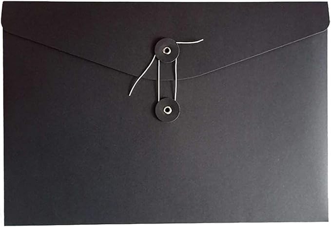 VANRA Kraft String Envelope File Folder Project Pockets File Jacket Document - Image 2