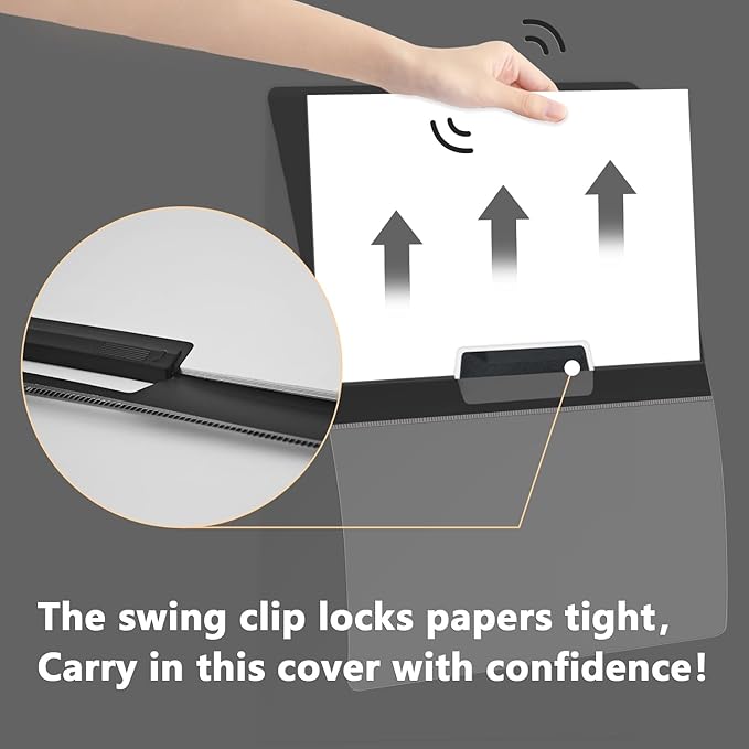 TOTiyea 10 Pack Clear Report Covers - Image 5