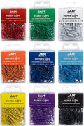 JAM PAPER Colorful Standard Paper Clips by JAMPaper