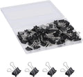 Ufmarine 60 Pcs Small Binder Clips 3/4 Inch Length, Standard Size by Ufmarine