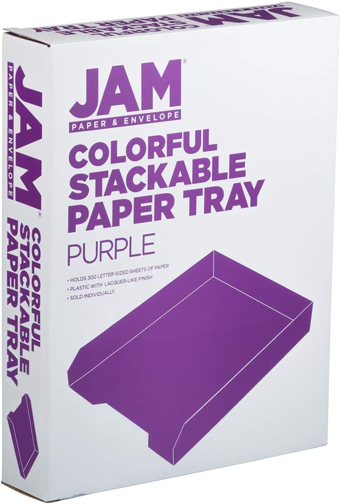 JAM PAPER Stackable Paper Trays - Image 5
