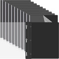 Teling 72 Pack Clear Front Report Covers Bulk Business Report Covers Plastic by Teling
