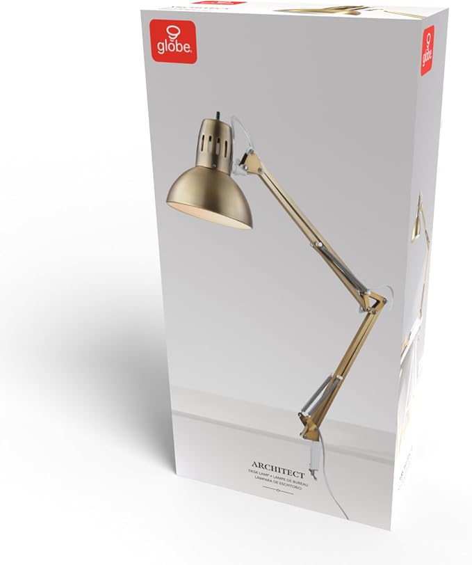 Globe Electric 62000010 32" Multi-Joint Desk Lamp - Image 9