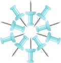 VAPKER Push Pins Tacks 120Pcs Solid LightBlue Thumb Tacks Larger Size Pin Map by VAPKER