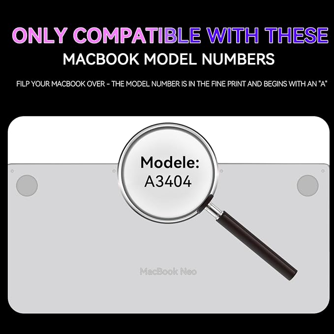 Peslv Magnetic Privacy Screen for Macbook Neo 13 Inch, Removable Matte Anti - Image 6