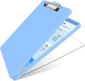 SFLHHDM Clipboard with Storage, Heavy Duty Clip Boards 8.5x11 with 2 Storage by SFLHHDM