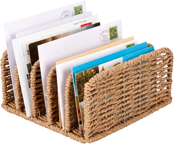 Desk Mail Organizer Large Capacity Mail Holder by Unknown