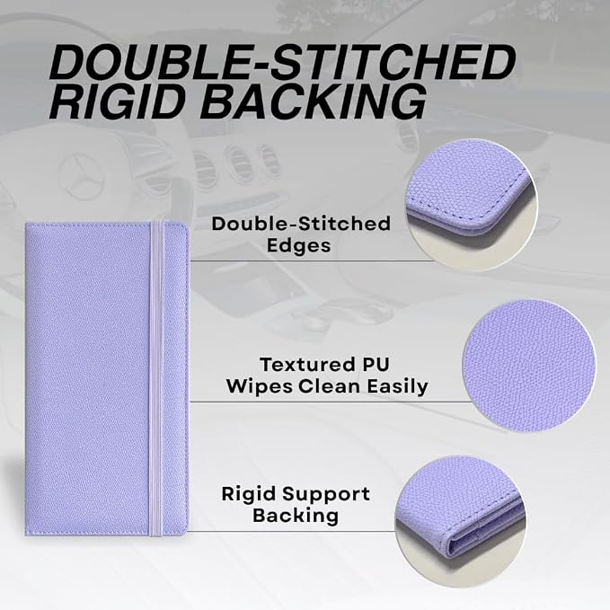 LINTRU 6-Pocket Car Registration & Insurance Card Holder - Image 3