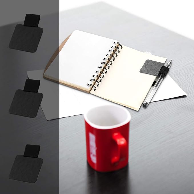 Pen Loop Holder Set, 12 Pack Self-Adhesive Pencil Holder Elastic Design - Image 5
