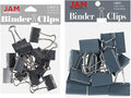 JAM PAPER Colorful Binder Clips Assortment by JAMPaper