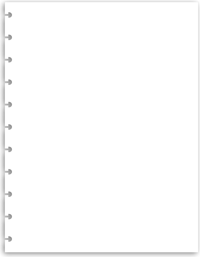 Eleven Discs Discbound Paper, Letter Size Blank Sheets by ElevenDiscs