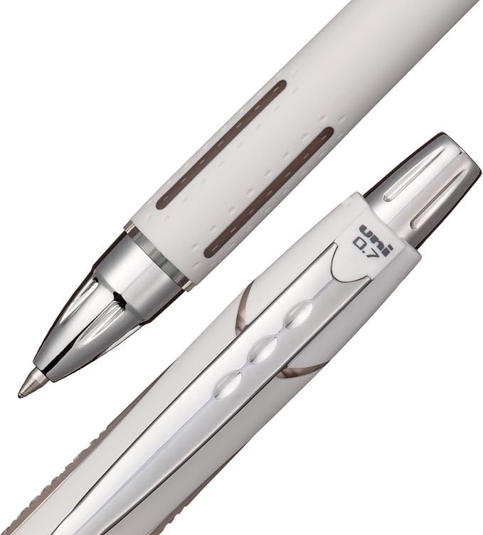 Uni-Ball Jetstream RT Ballpoint Pen, Fine Point, Shell White Barrel, 6 Pens - Image 5