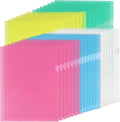 KTRIO Clear Plastic Folders Project Pockets by KTRIO