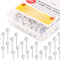 Push Pins Map Tacks 1/8-Inch Assorted Color Beads Head Map Marking Push Pins by Yalis
