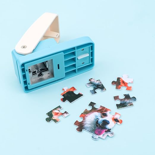 Puzzle Punch | 1" Puzzle Hole Puncher | Portable Puzzles Pieces Punching - Image 4