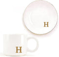 RainVibe Elegant Gift Set for Women – Personalized Monogram Ceramic Mug & by Unknown
