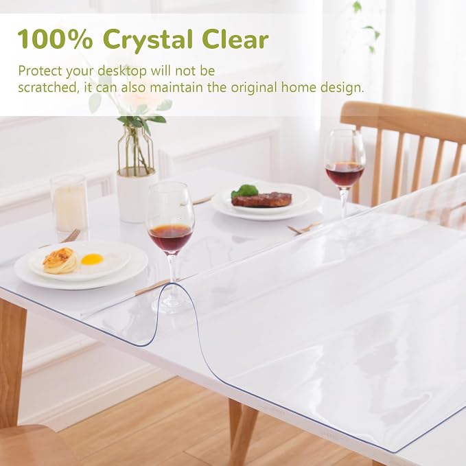 Clear Table Cover Protector - Image 5