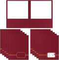 Kisston Executive Twin Pocket Folders Letter Size Blue by Kisston