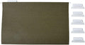 Staples Hanging File Folders, Legal Size, Standard Green – 25/Box by Staples