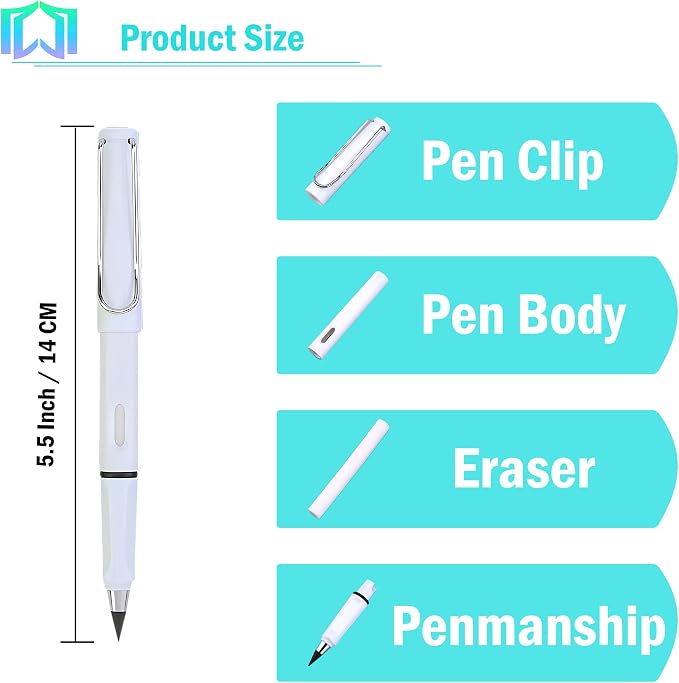 6 Sets Everlasting Pencil, Infinity Pencils, NO-Sharpening Pen - Image 3