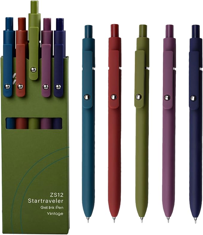 YOXMJDB Gel Pens, High-End Series Black Ink Pens by YOXMJDB