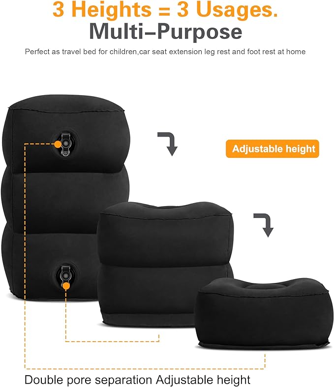 Sunany Inflatable Foot Rest Pillow - Image 3