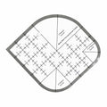 Quilting Rulers Sewing Ruler, Acrylic Quilting Ruler Templates, Precision by Unknown