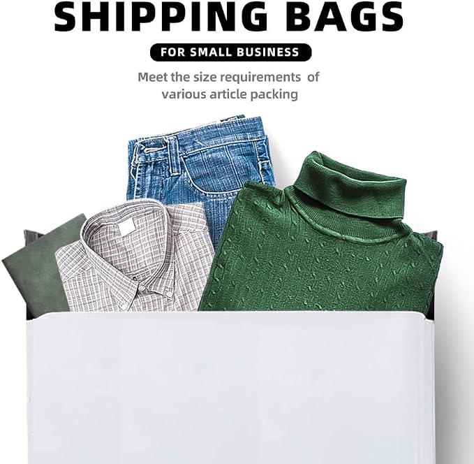 POLYSELLS 50 pcs 24x24 Inches White Poly Mailers Shipping Envelopes, Strong - Image 5