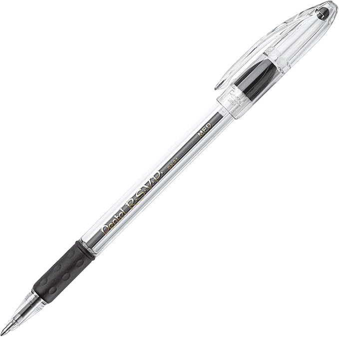 Pentel RSVP Ballpoint Pen, Medium Line by PentelofAmerica