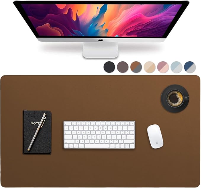 Vine Creations Leather Desk Pad by VineCreations