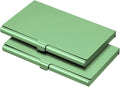 PATIKIL Business Card Holder, 2 Pieces Aluminum Alloy Flip Cover Slim Name by PATIKIL