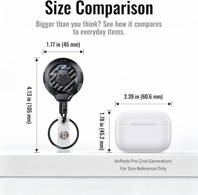 MNGARISTA Upgraded Heavy Duty Retractable Keychain - Image 3