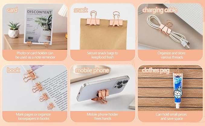 Binder Clip Paper Clamps - Image 9