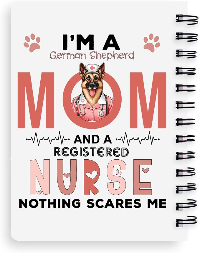 Ninety3POD I'm a German Shepherd Mom and a Registered Nurse Nothing Scares Me - Image 2