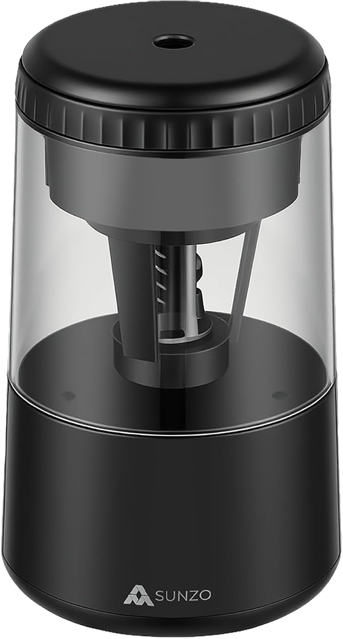 SUNZO Electric Pencil Sharpener, Fully Automatic Sharpener by Unknown