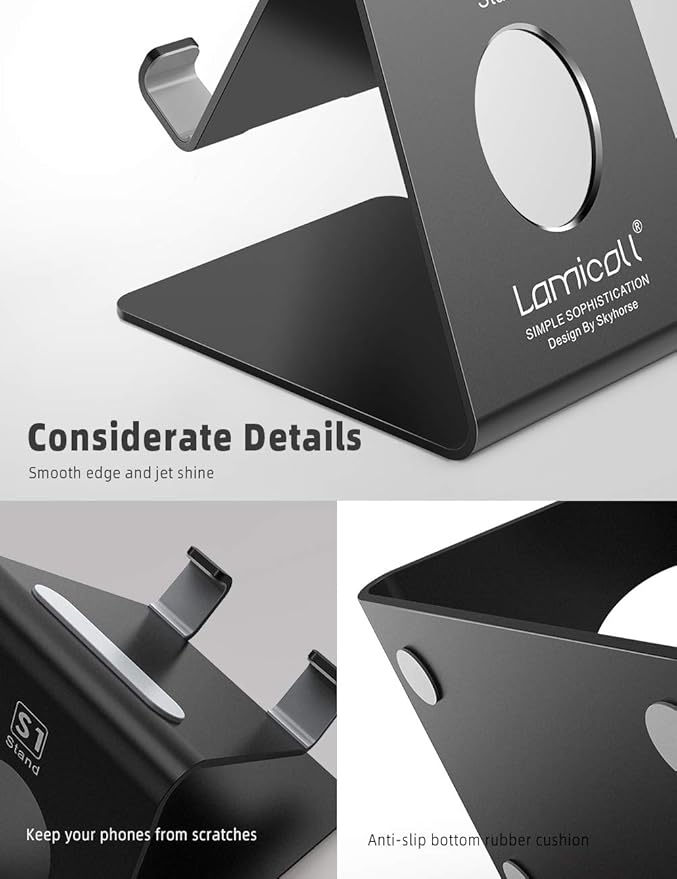 Lamicall Cell Phone Stand, Phone Dock: Cradle, Stand - Image 5
