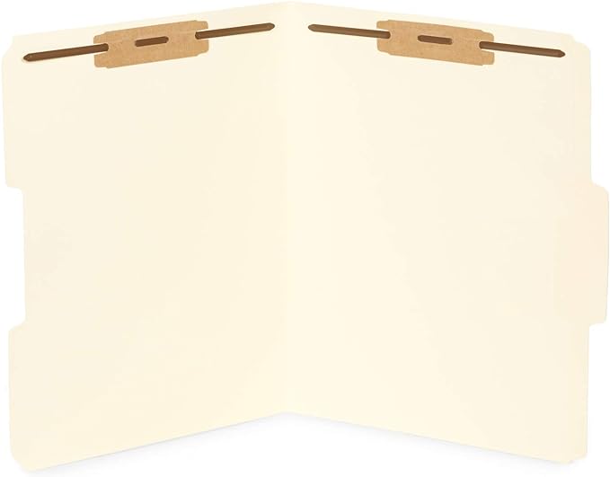 50 Manila Fastener File Folders by BlueSummitSupplies