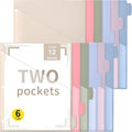 Epakh 12 Pcs Binder Dividers for 3 Rings Binders Index Dividers by Epakh