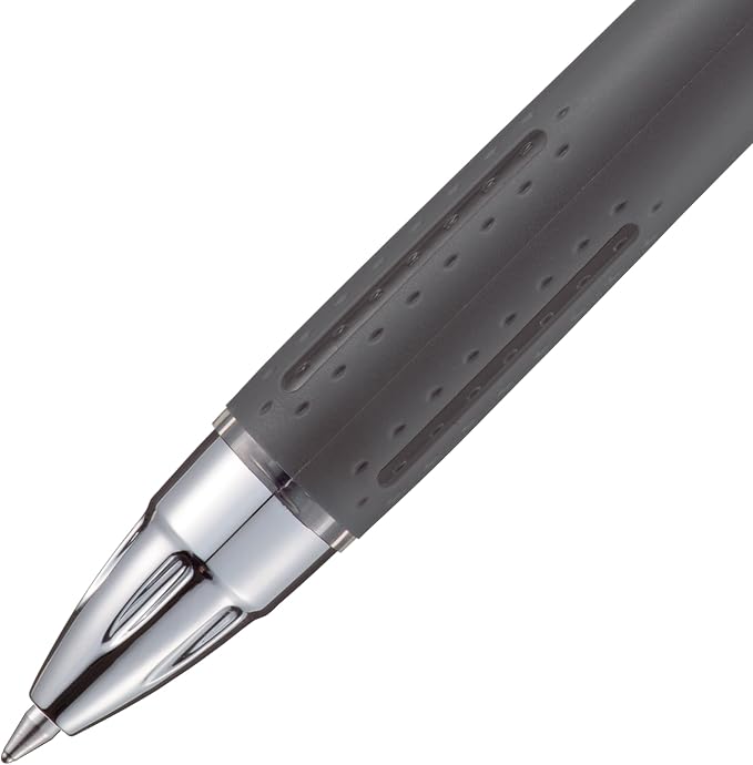 Uni-Ball Jetstream RT Ballpoint Pen, Fine Point, Off Black Barrel, 6 Pens - Image 6